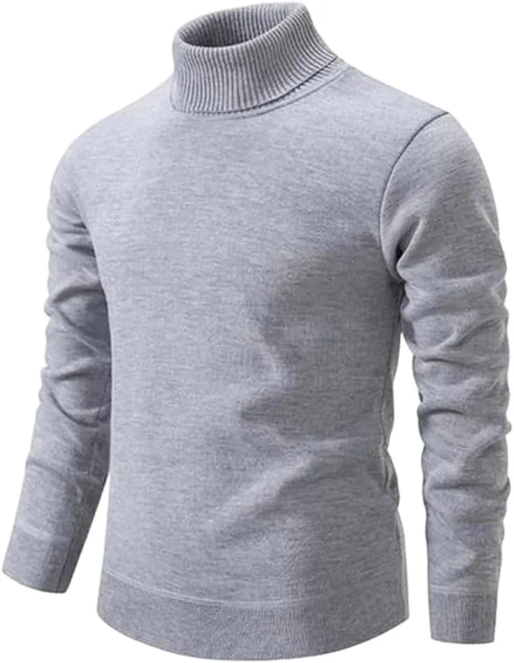 

Мужской водолазка зимний вязаный пуловер