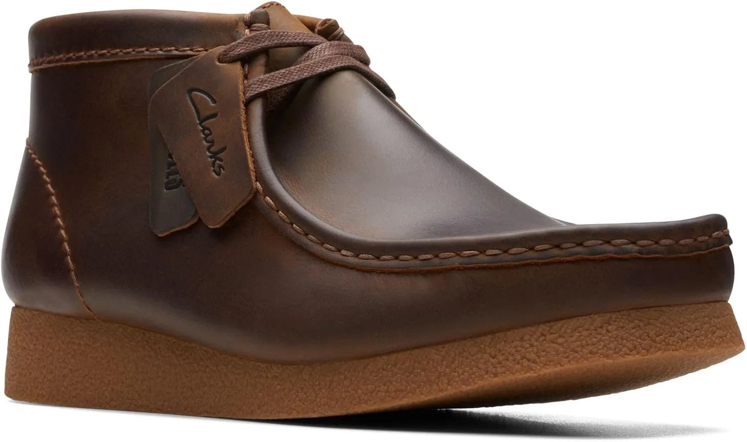 Мужские ботинки Clarks Wallabee Evo, ботинки Oxford, Beeswax