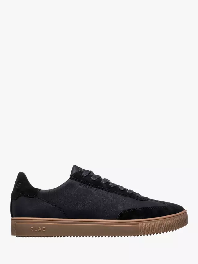 

Кроссовки CLAE Deane Leather, цвет black/dark gum