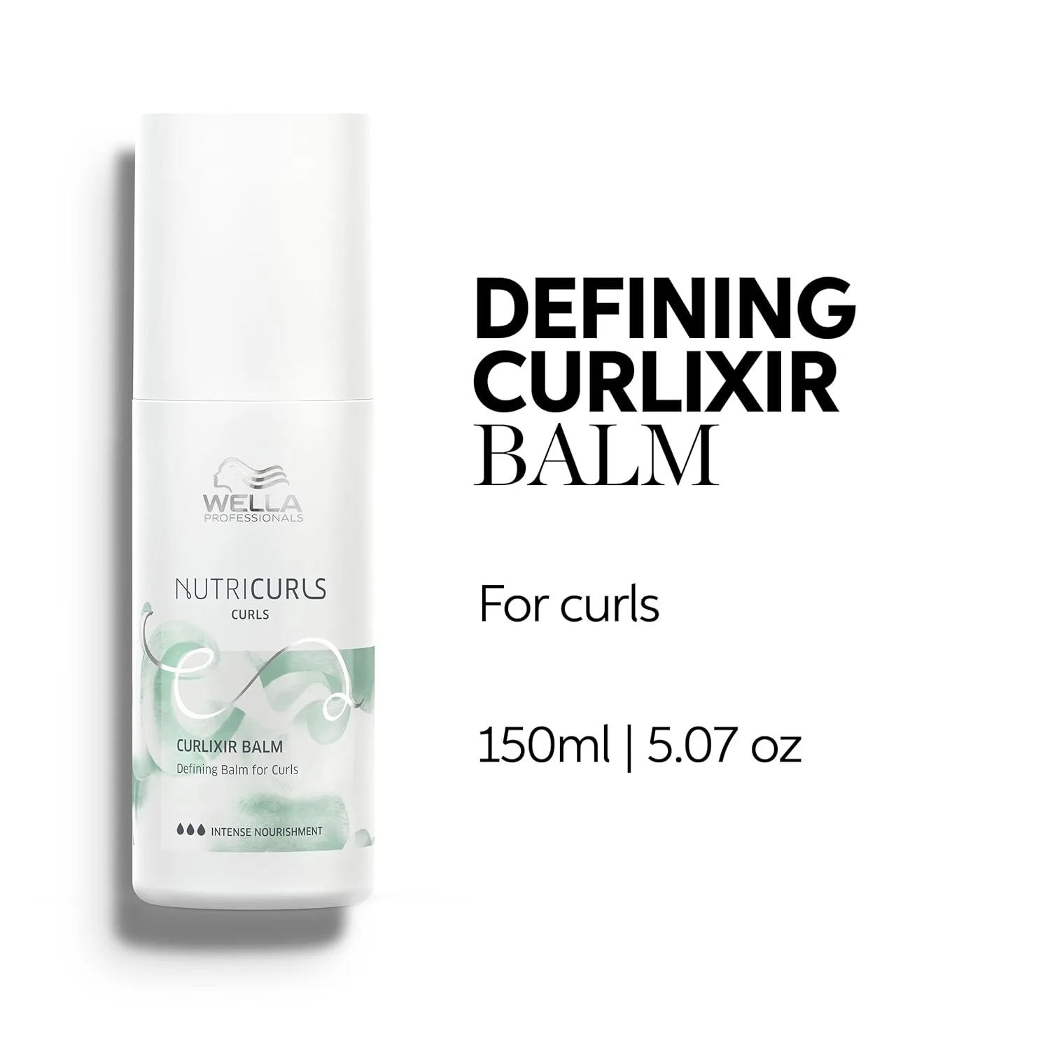 Wella Professionals Nutricurls Curlixir Balm | Несмываемый крем для формирования локонов | Интенсивное питание | Мягкая фиксация и 24-часовая фиксация локонов | 150 мл — фото 2