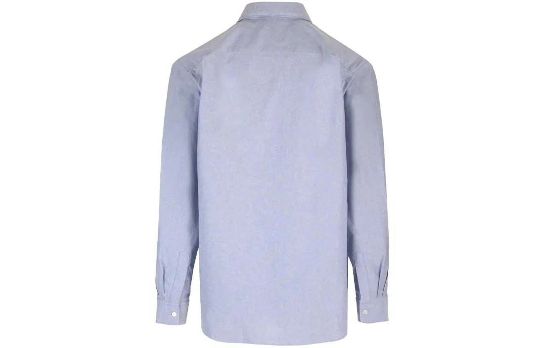 Рубашка мужская синяя moderate other Acne Studios, Blue — фото 3