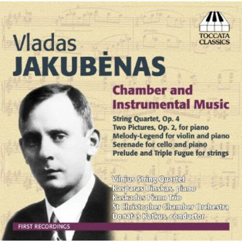 

CD диск Jakubenas / Vilnius String Quartet / Uinskas: Chamber & Instrumental Music
