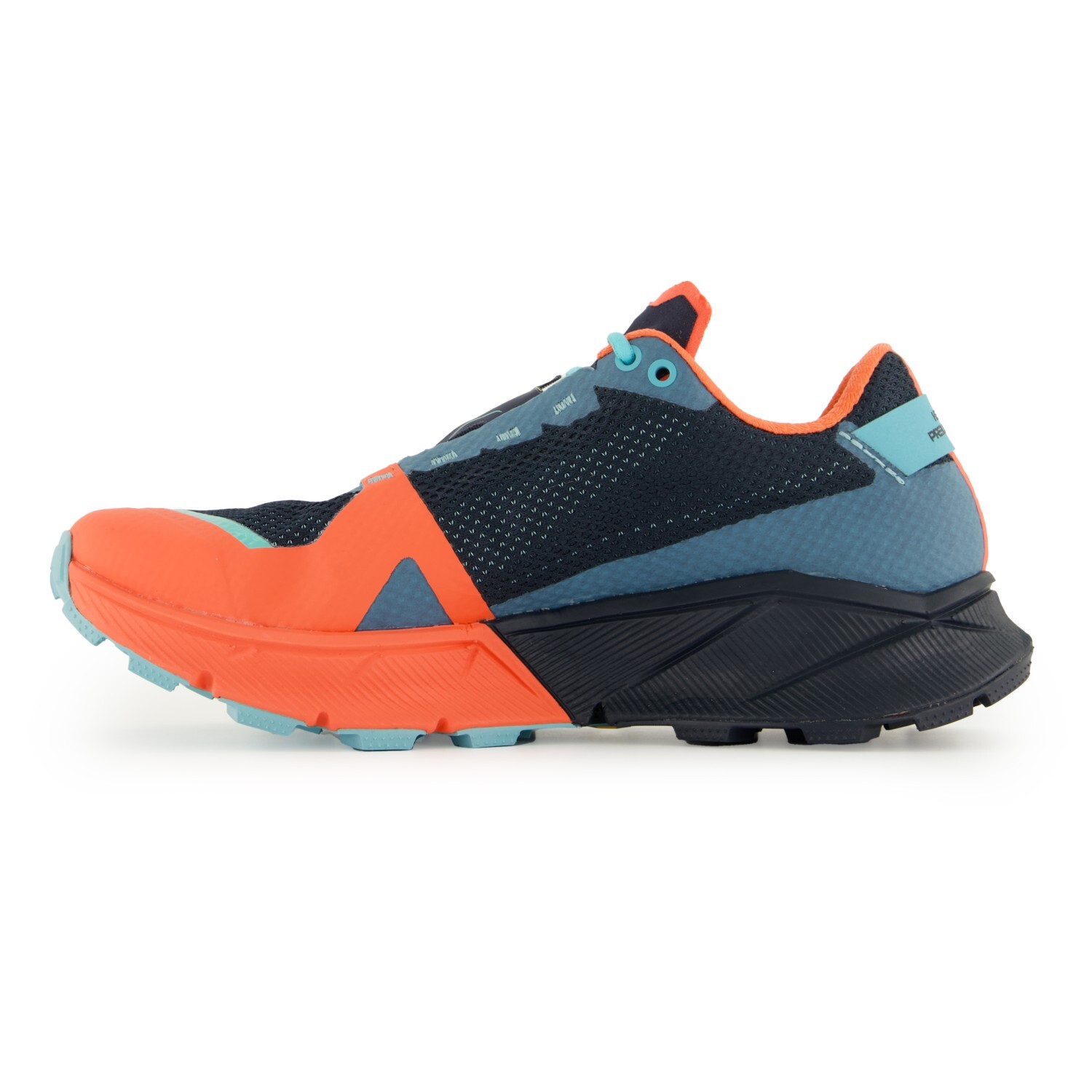 Кроссовки для бега по пересеченной местности Dynafit Women's Ultra 100, цвет Hot Coral/Blueberry — фото 4