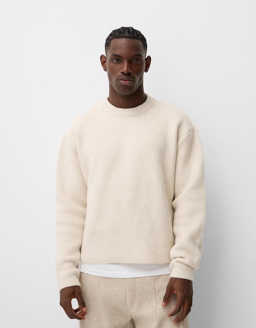 

Укороченный джемпер Bershka, желтый