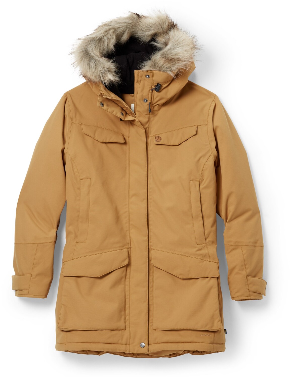 

Утепленная парка Nuuk – женская Fjallraven, коричневый