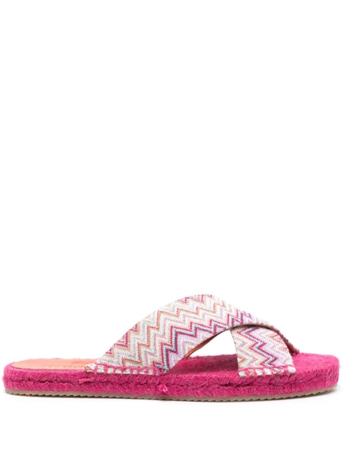 

Missoni эспадрильи с узором зигзаг, розовый