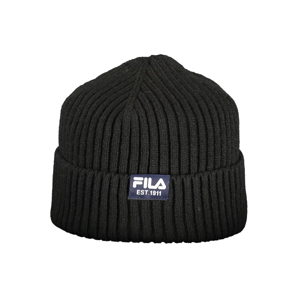 

Черные шляпа и кепка из ПОЛИАКРИЛА Fila