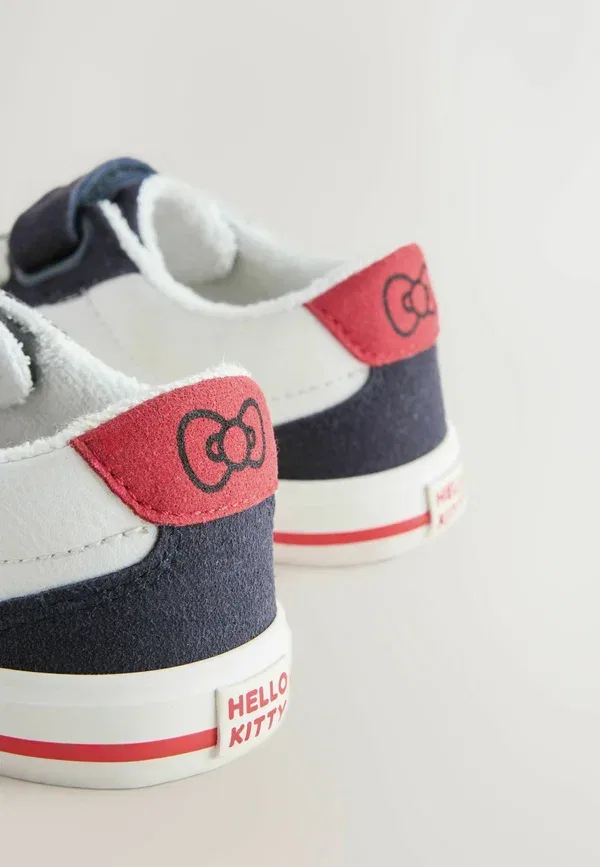 Кроссовки Regular fit Hello Kitty Touch Fastening Elastic Lace Trainers Next, белый черный — фото 3