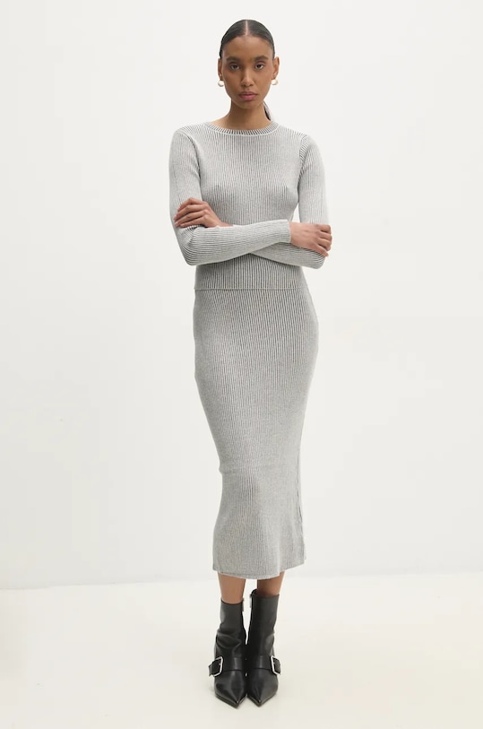 

Свитер и юбка Answear.Lab, серый