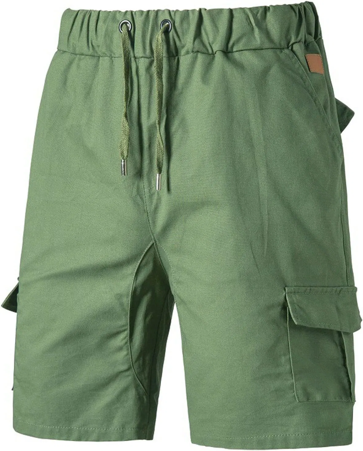 Шорты карго с завязками, Army Green, размеры от M до 3XL