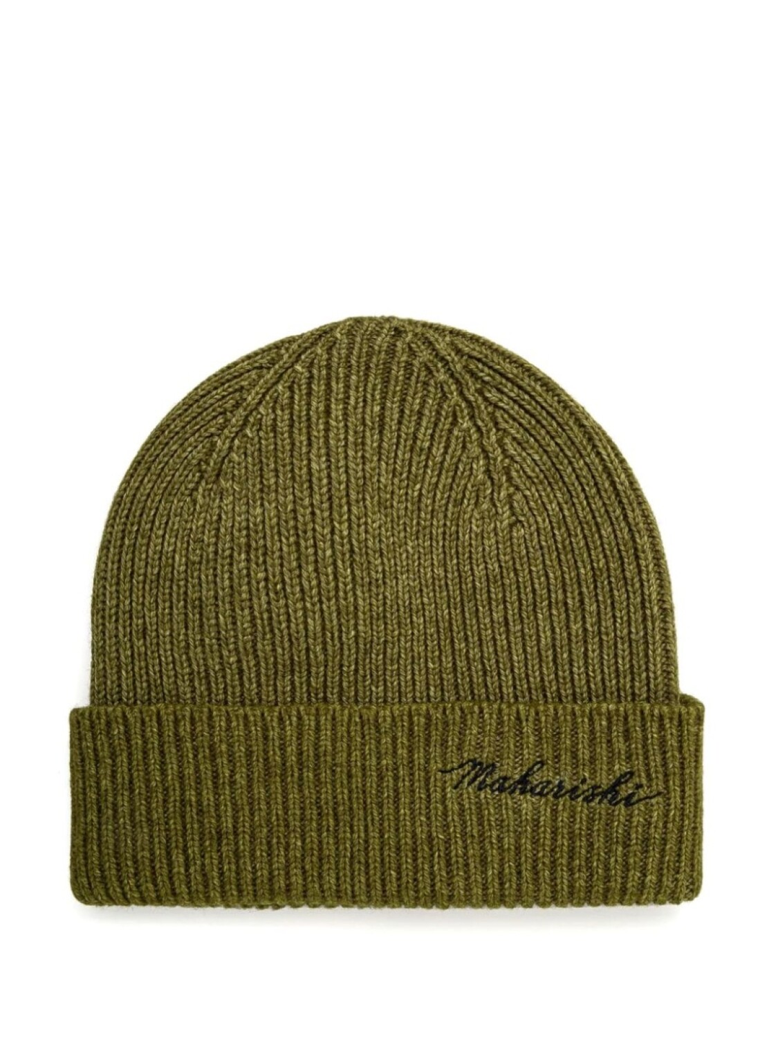 

Maharishi шапка бини с вышивкой, зеленый