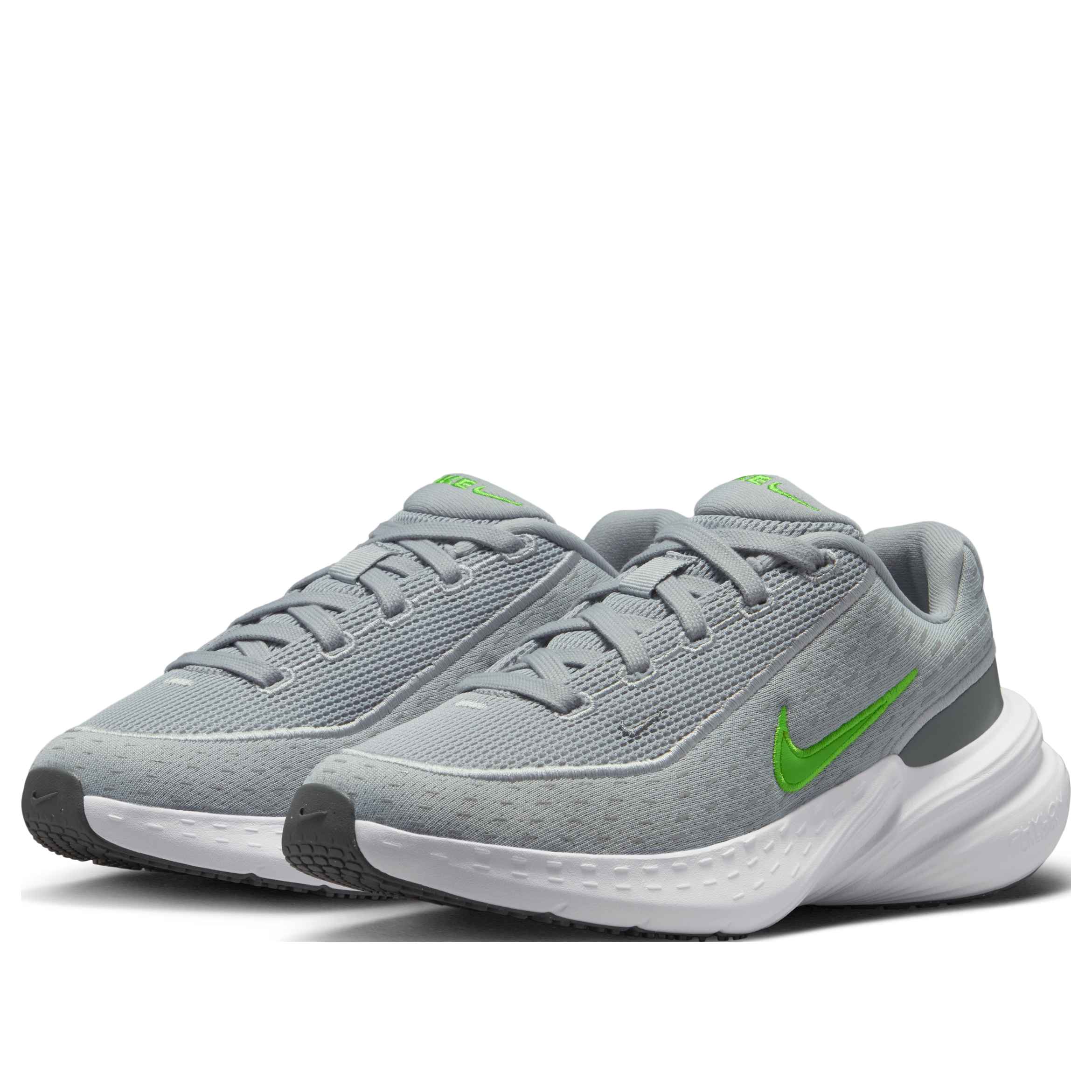 (GS) Nike Uplift SC 'Light Smoke Grey Mean Green' — фото 3