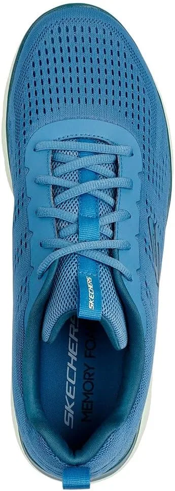 Кроссовки Skechers Summits Torre Trainers 232395 BLLM Blue Lime — фото 3