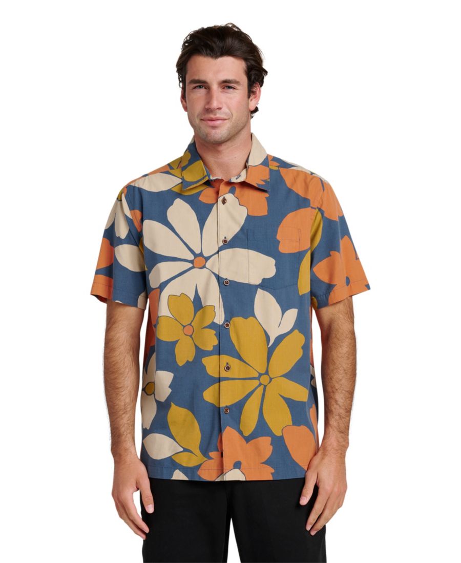 

Мужская классическая рубашка Quiksilver Flower Power Quiksilver Waterman, Sargasso Sea