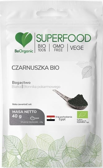 

Medicaline, BeOrganic, органический черный тмин, 40 г