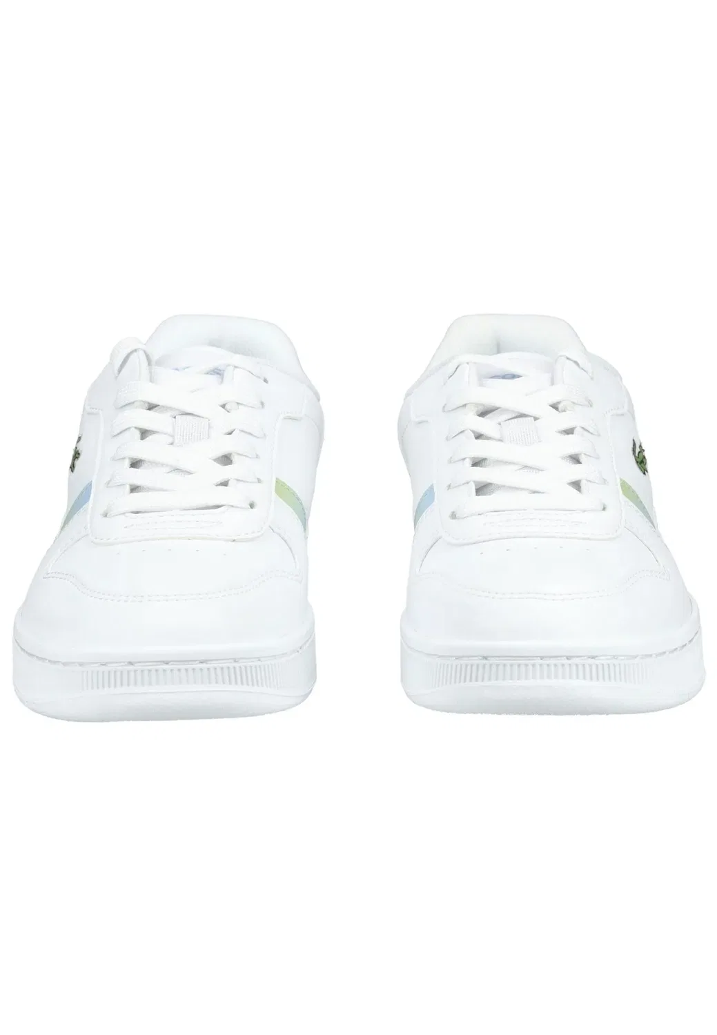 Сникерсы низкие T-CLIP SET Lacoste, белый/зеленый — фото 4