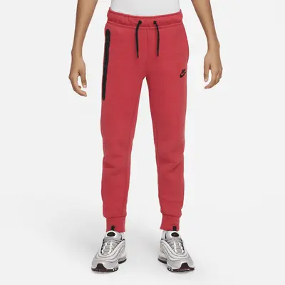 

Брюки Nike Sportswear Tech Fleece, цвет Light University Red Heather/Black/Black