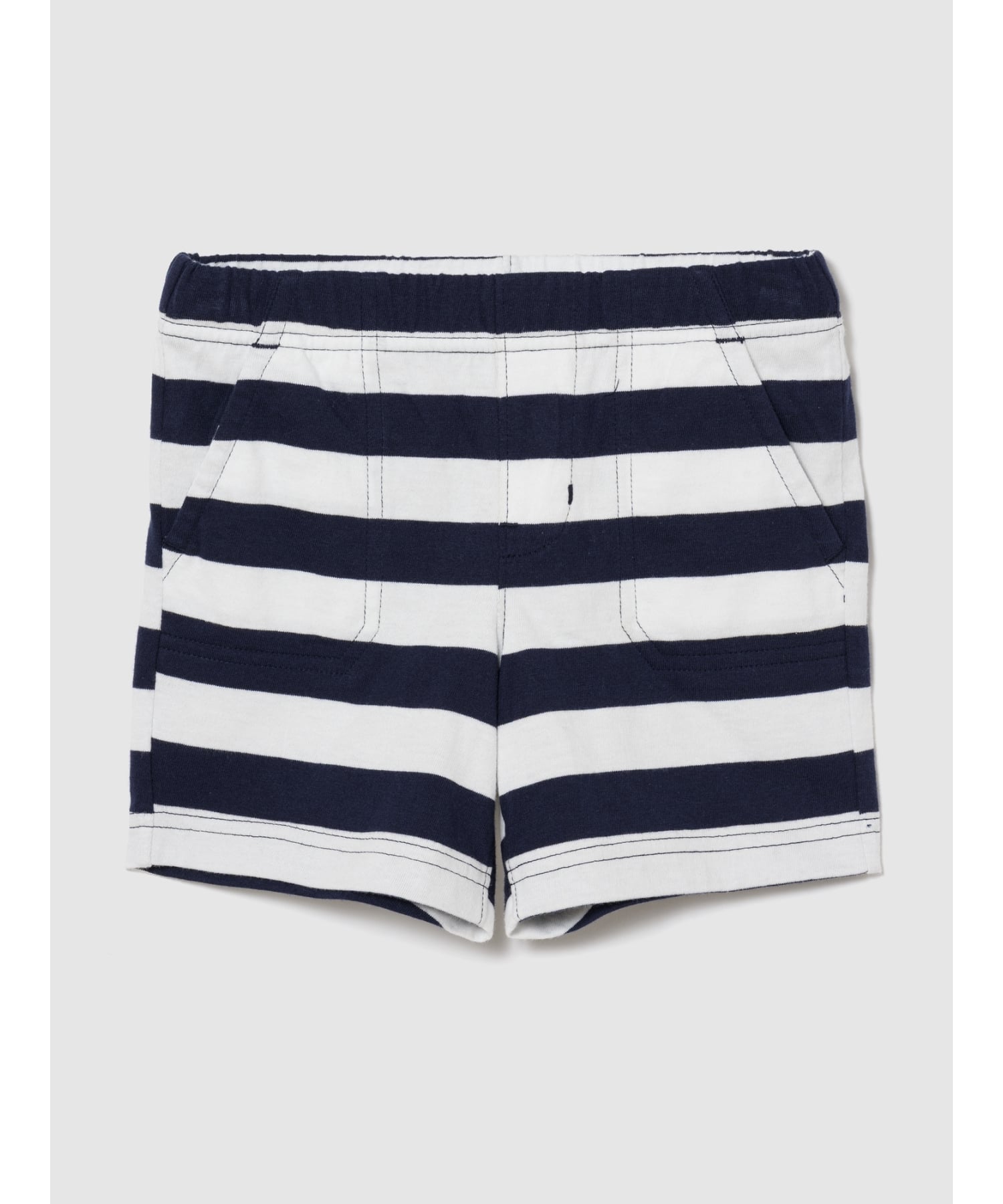 Брюки JPN IE BF STRIPE SHORT Gap, NAVY_STRIPE