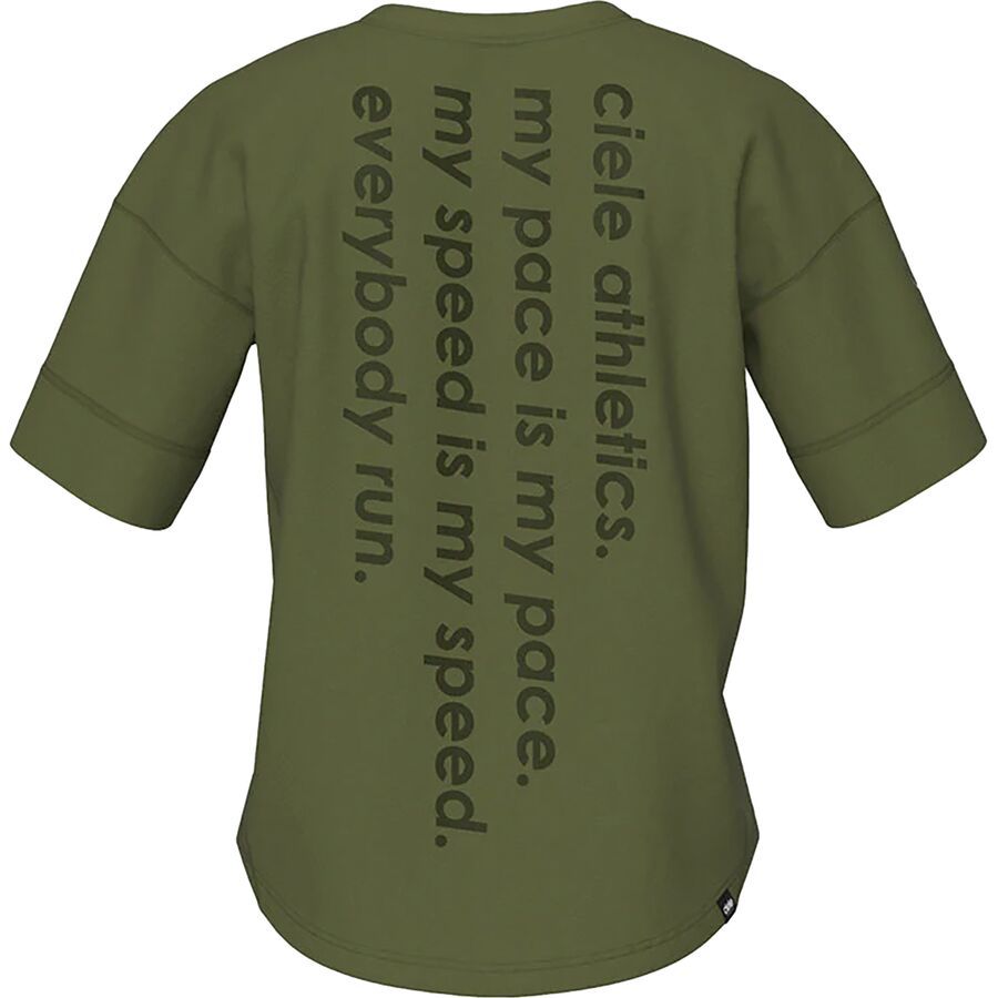 

Женская футболка Pace Back WNSBTShirt Ciele Athletics Ciele Athletics, Mossland