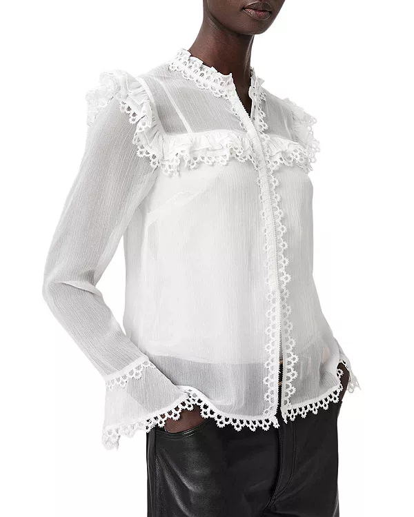 

Рубашка Сиары Allsaints, белый