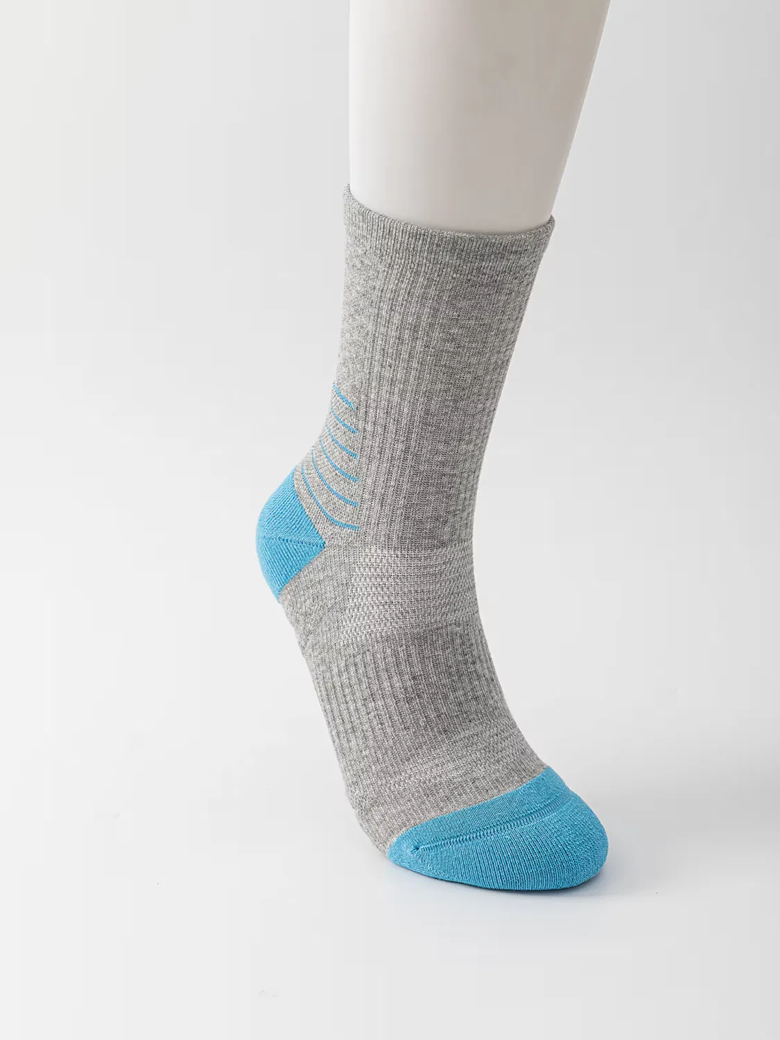 Спортивные носки Sport Vibe Jungen Millo, Light Grey — фото 3