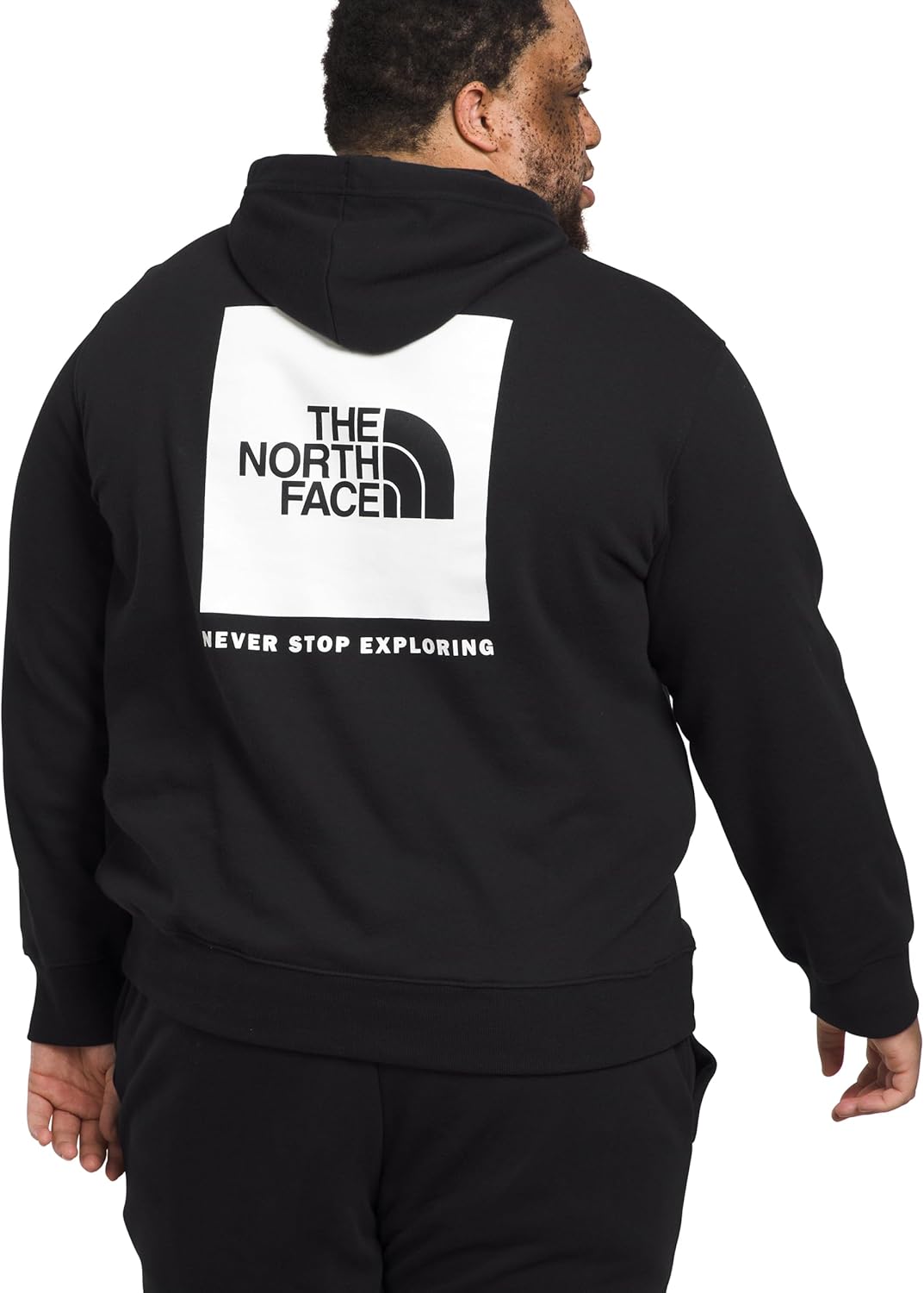 

THE NORTH FACE Мужская толстовка Box NSE с капюшоном (стандартный и большой размер), Tnf Black/Tnf White 2