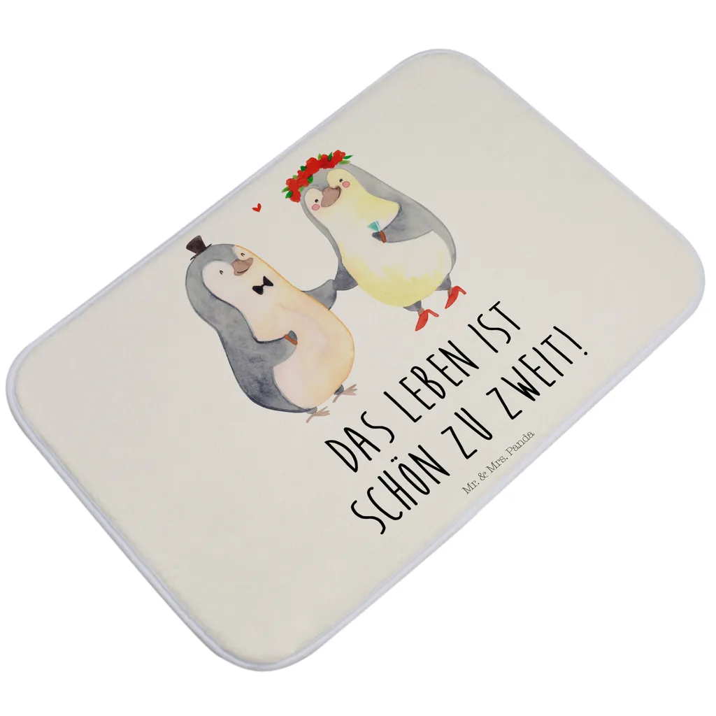 

Коврик для ванной Mr. & Mrs. Panda, белый