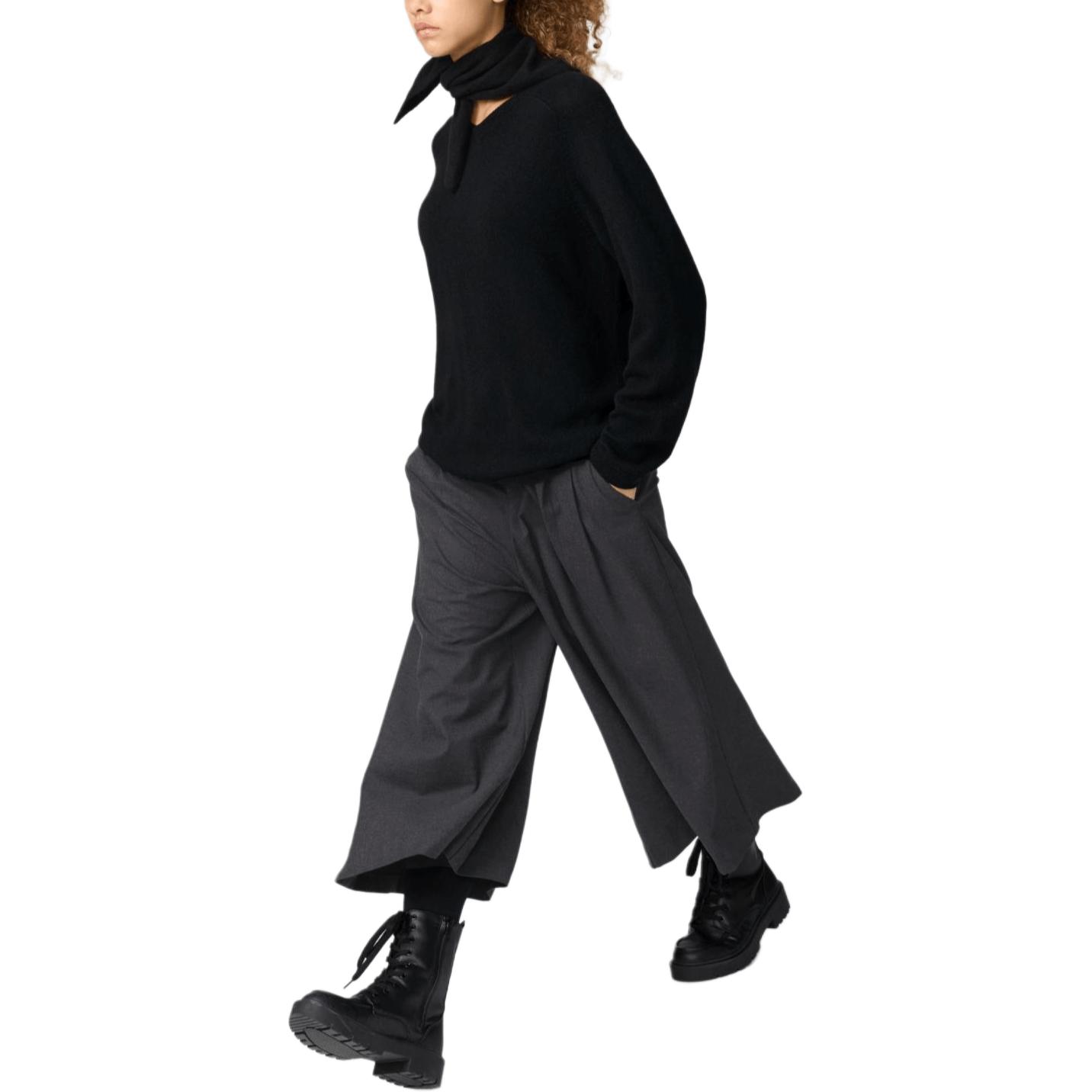 

Брюки Clare Waight Keller C Collection FW25 Casual UNIQLO, темно-серый