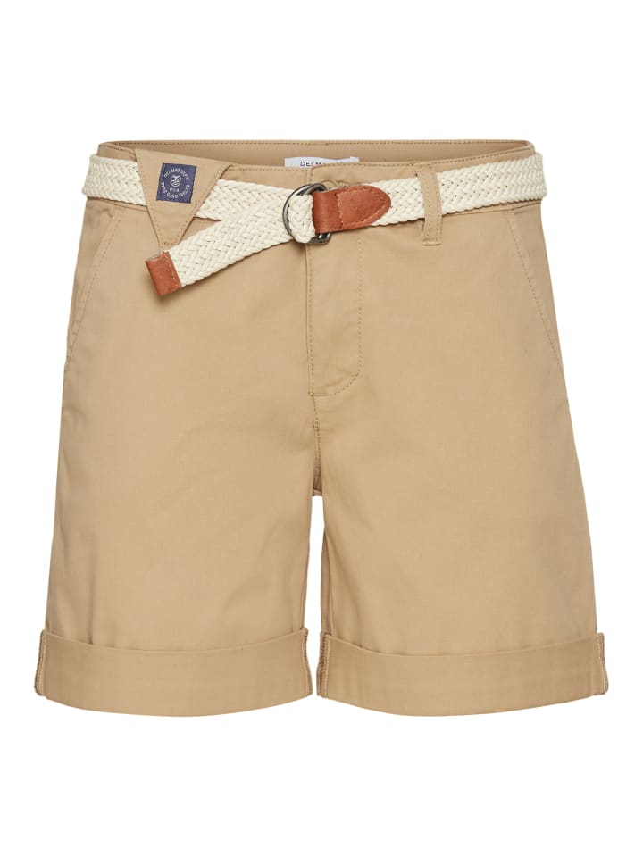 

Тканевые шорты Delmao, кэмел