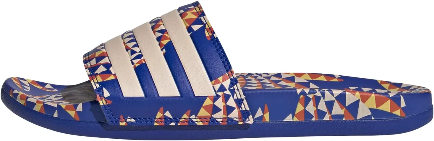 

Женские сандалии Adidas Adilette Comfort, синий/оранжевый