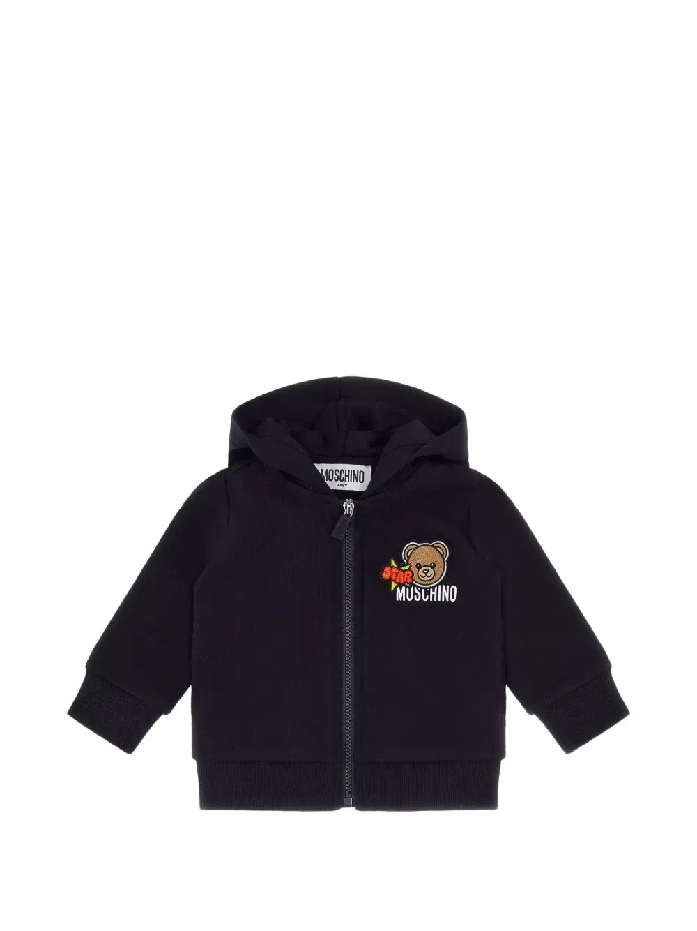 Спортивный костюм с аппликацией Moschino Kids, синий — фото 3