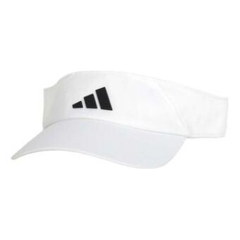 

Бейсболка aeroready visor cap 'white' Adidas, белый