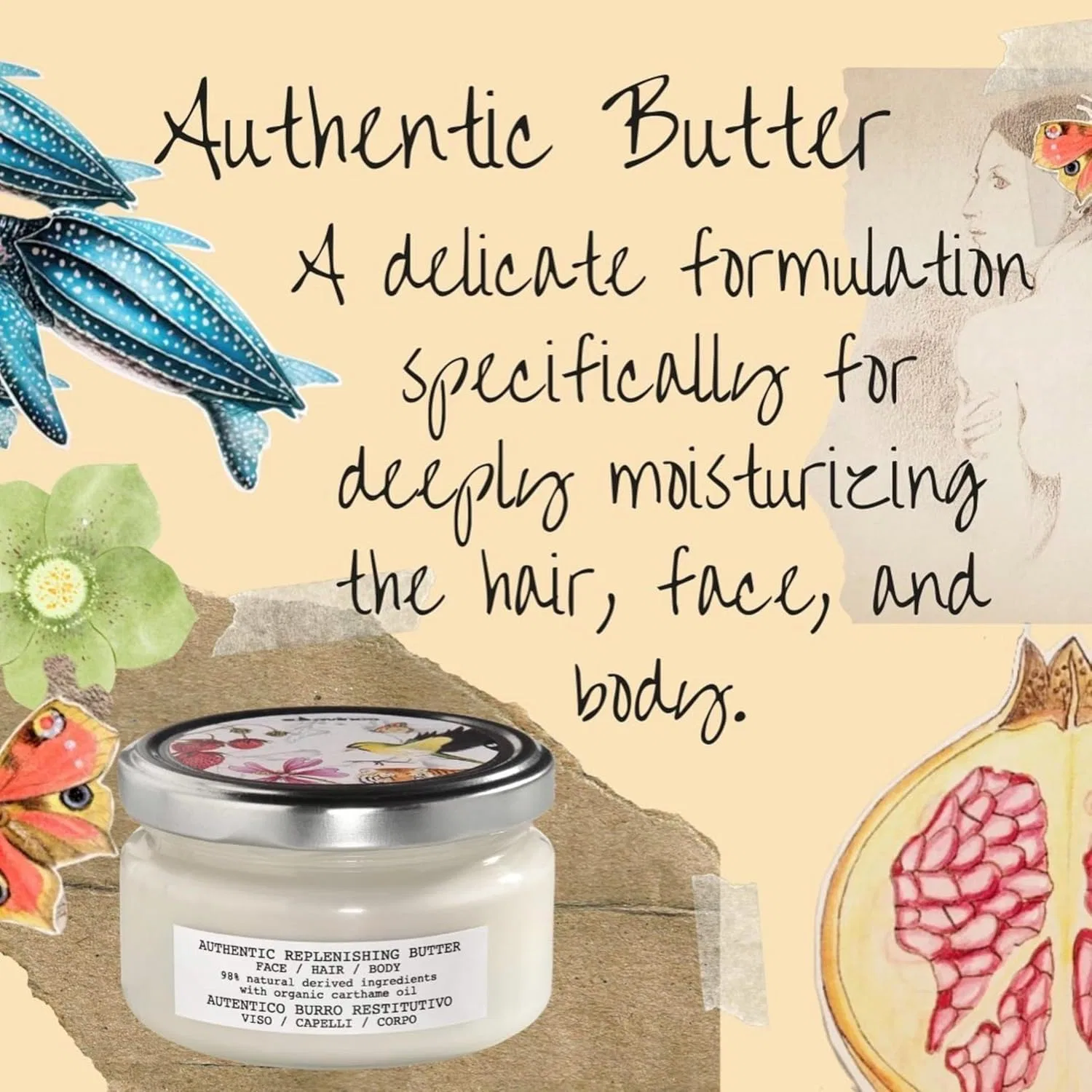 Увлажняющее масло «Authentic Fórmulas» от DAVINES ‎Davines — фото 3