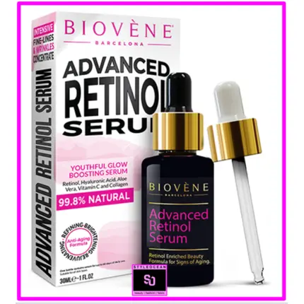Сыворотка Biovene — Advanced Retinol Serum Youthful Radiant Serum . % Natural — фото 4