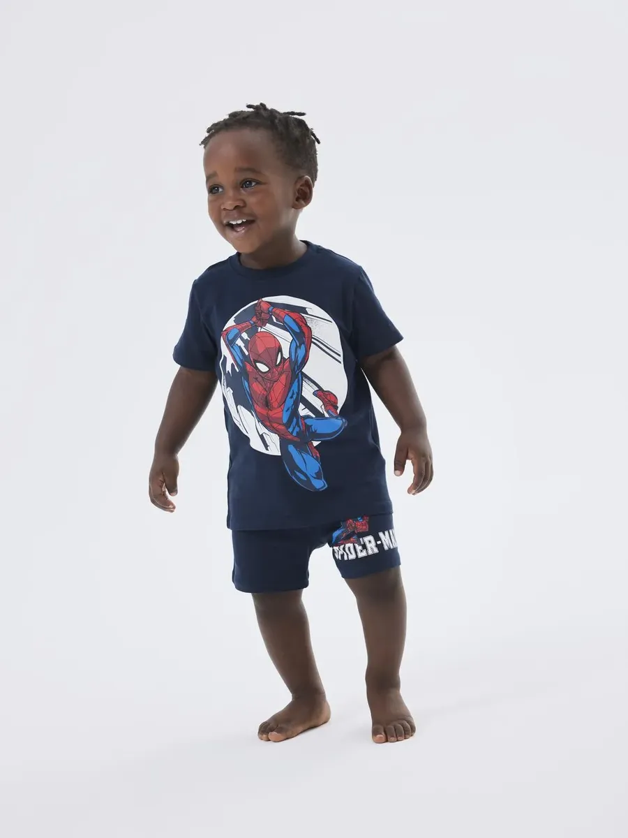 

Name It Пижама "NMMNOW SPIDERMAN SS NIGHTSET NOOS MAR", цвет Dark Sapphire