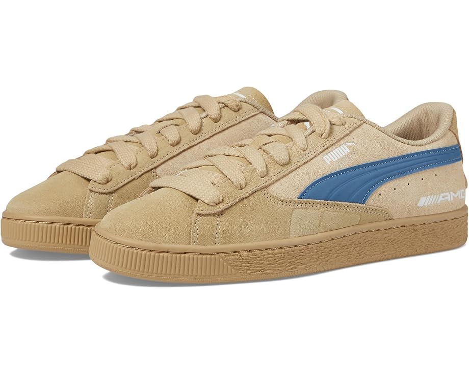 

Кроссовки PUMA Amg Suede Torque, цвет Sand Dune/Blue Horizon