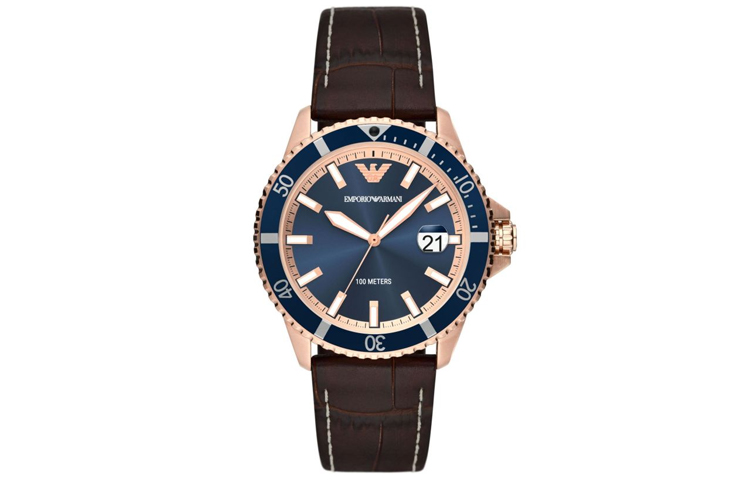 

EMPORIO ARMANI Часы Wrist Watch Quartz Movement 42mm Blue Dial Men's Watch, Blue Dial