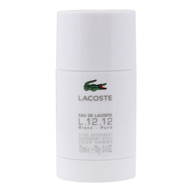

L.12.12 blanc pure дезодорант-стик Lacoste, 75 мл