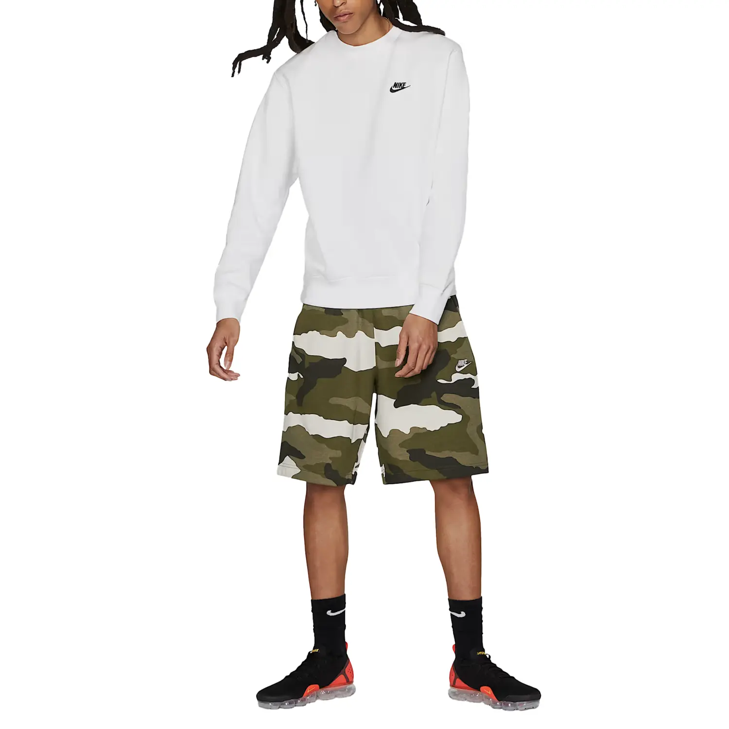 

Мужская толстовка Sportswear FW25 Nike, белый/черный