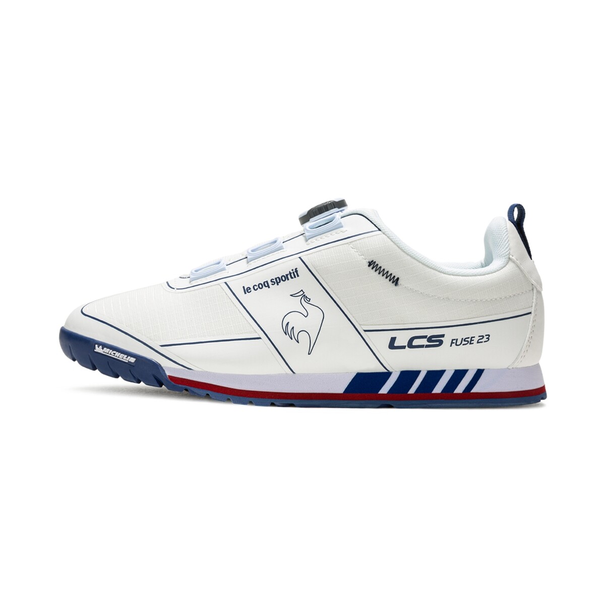 

Велосипедные туфли унисекс с низким верхом белого цвета Le Coq Sportif