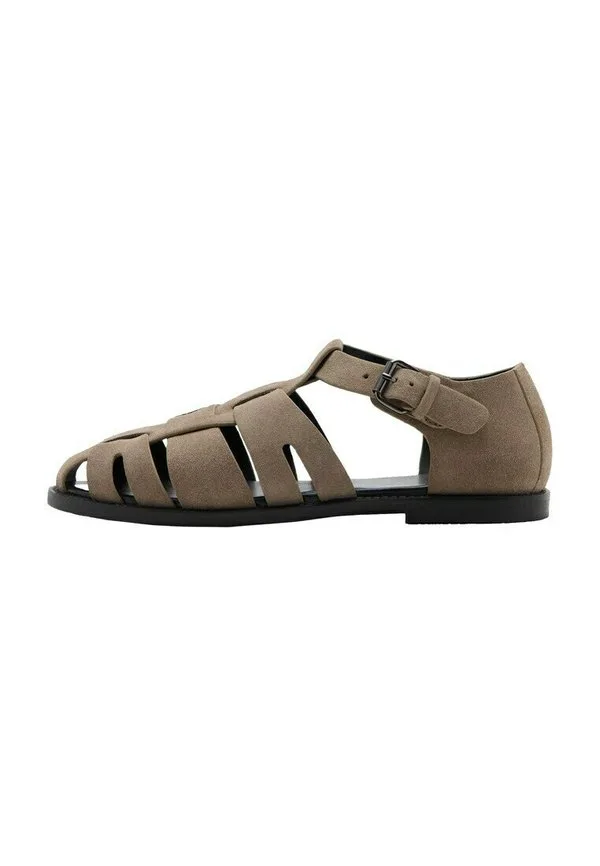 Сандалии Mango, Beige