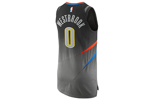 Футболка russell westbrook city edition подлинные Футболка au grey Nike, серый — фото 2