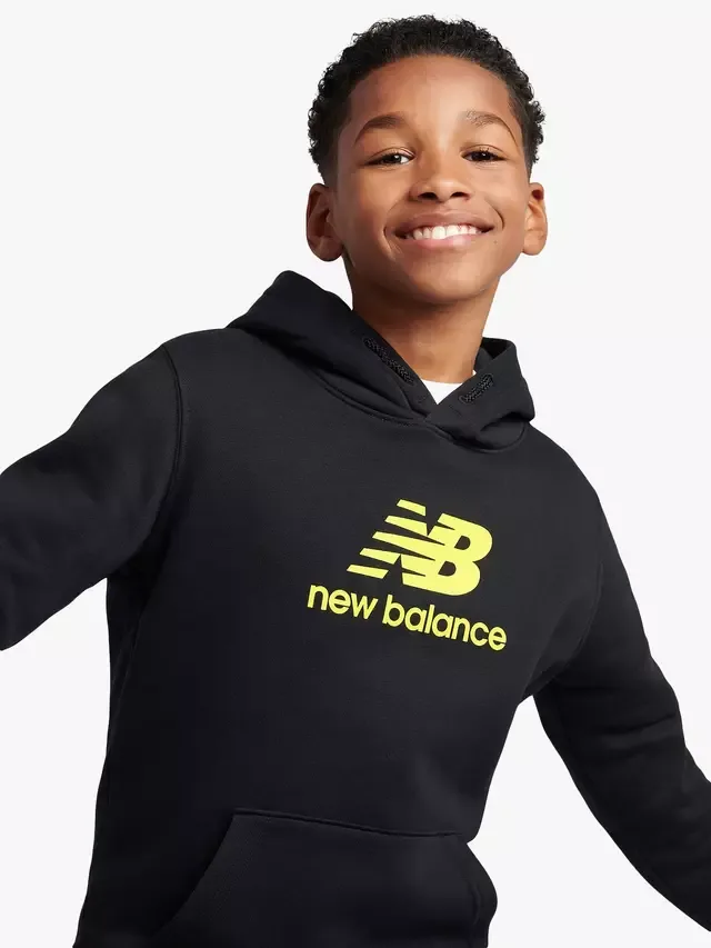 Детский хлопковый комплект: худи и спортивные штаны, Nb Caviar New Balance — фото 4