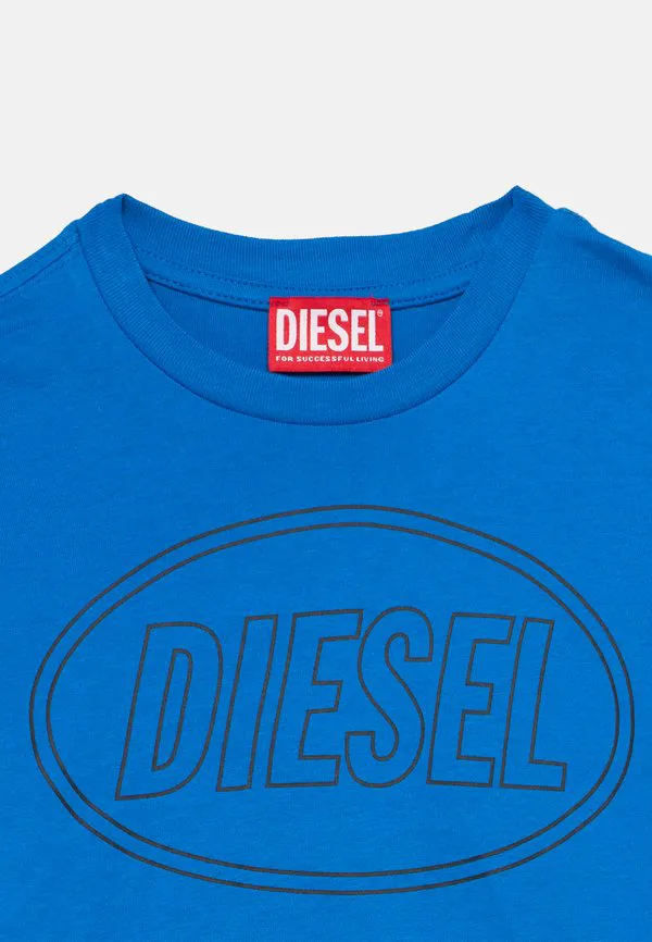 Футболка унисекс с принтом в виде круга Diesel, Bluette — фото 3
