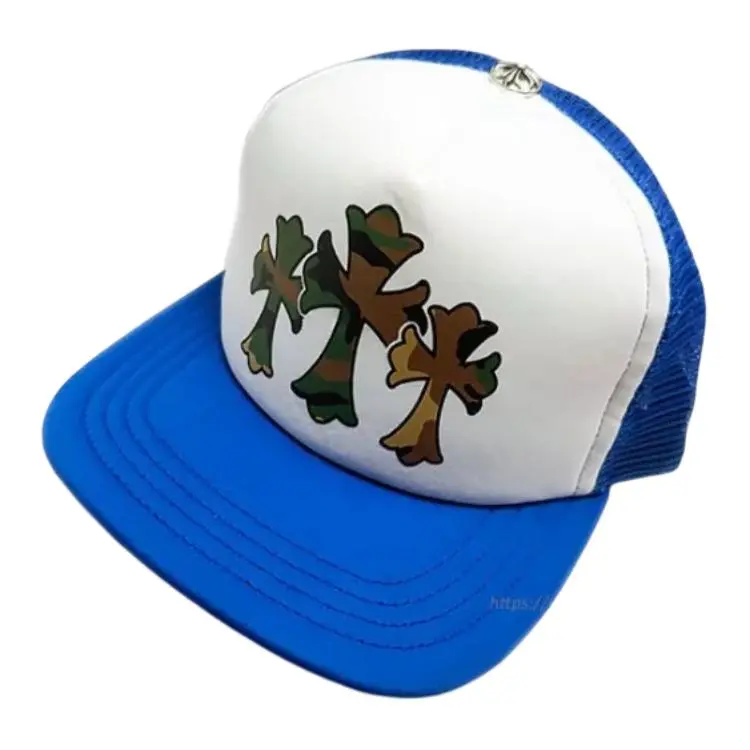 

Chrome Hearts Хромированная бейсболка мужская синяя, Blue