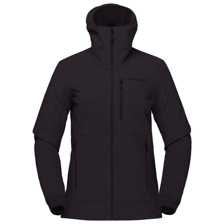 

Функциональная куртка lofoten hiloflex200 hood w's caviar - xs Norrona