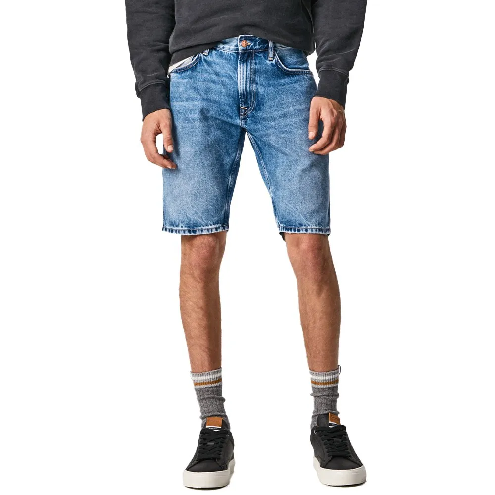 

Шорты Pepe Jeans Stanley Logo, синий