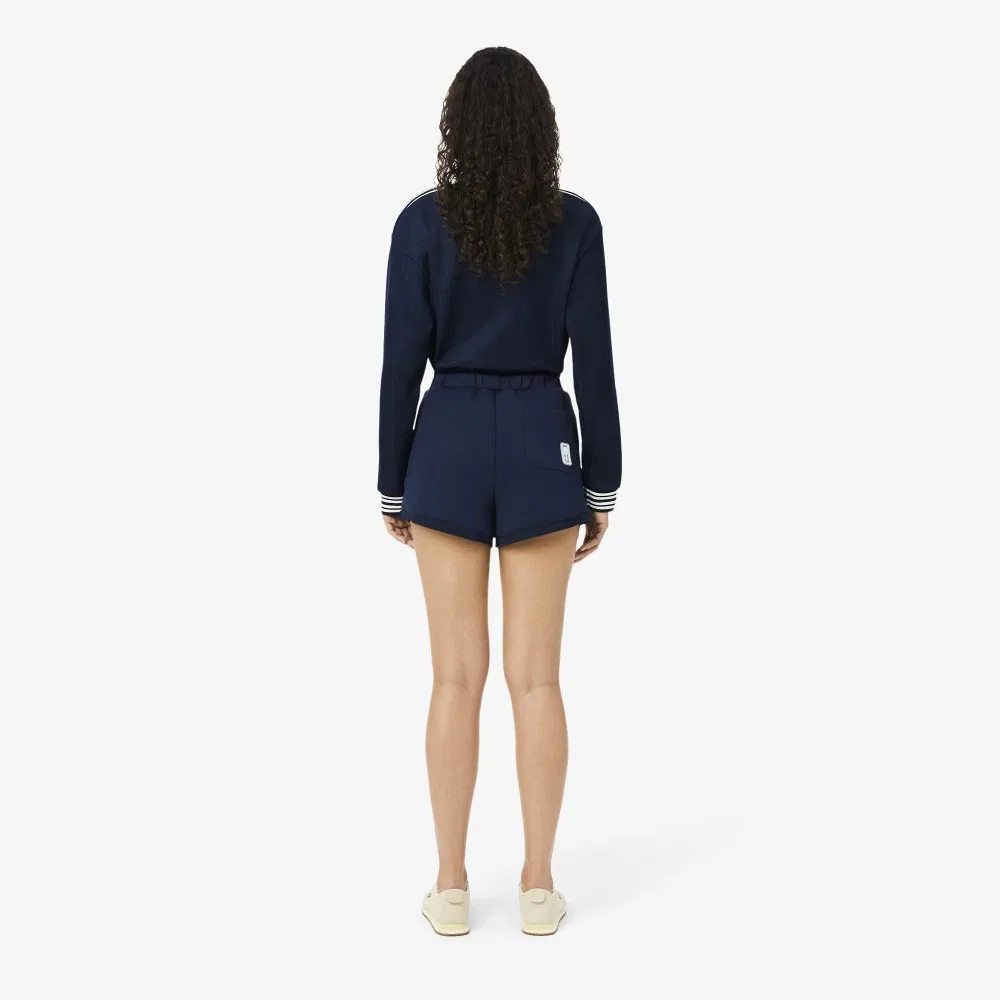 Шорты теннисные Lacoste Heritage, темно-синие — фото 3
