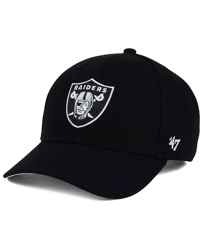 

Кепка с ремешком на спине Las Vegas Raiders MVP '47 Brand, черный