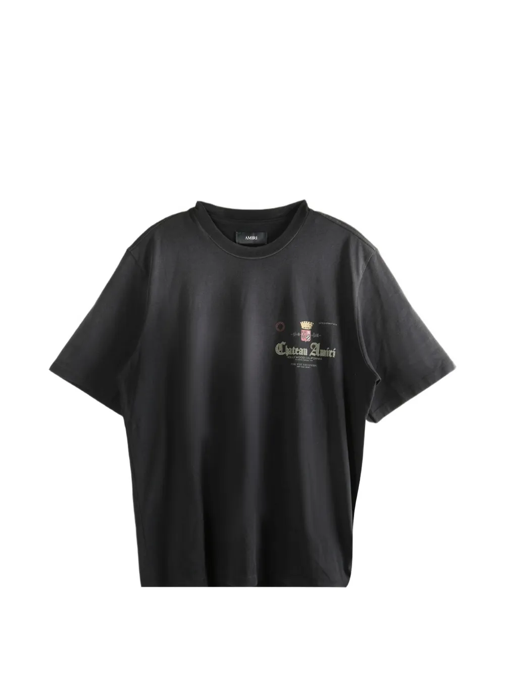 

Футболка с принтом Amiri, черный